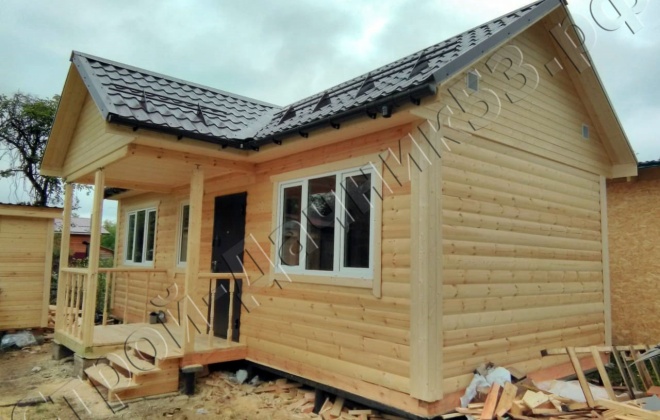 2 Брусовой дом 4×9, 38.5 м², Московская область, город Домодедово, СНТ «Зил» (2)
